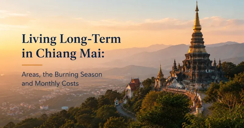 Living Long-Term in Chiang Mai: Areas, the Burning Season and Monthly Costs