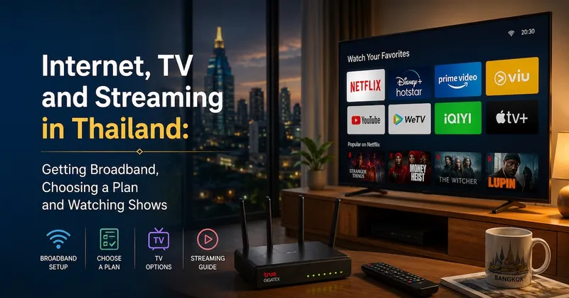 Internet, TV and Streaming in Thailand: Getting Broadband, Choosing a Plan and Watching Shows