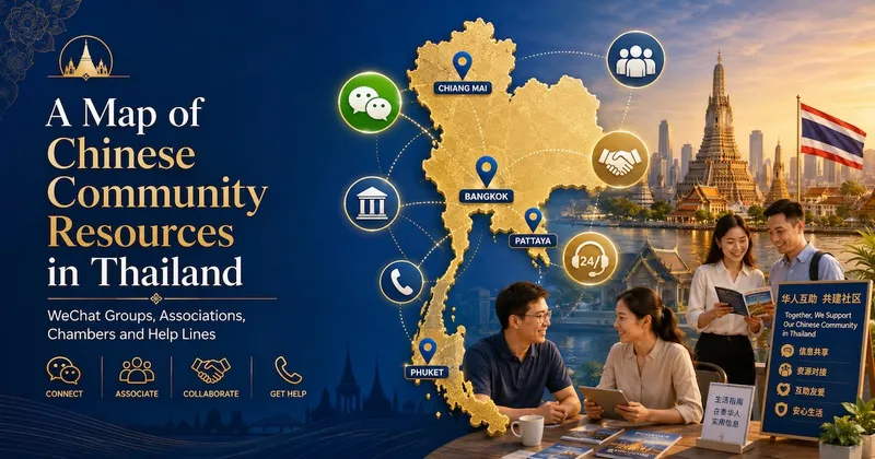 A Map of Chinese Community Resources in Thailand: WeChat Groups, Associations, Chambers and Help Lines