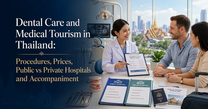 Dental Care and Medical Tourism in Thailand: Procedures, Prices, Public vs Private Hospitals and Accompaniment