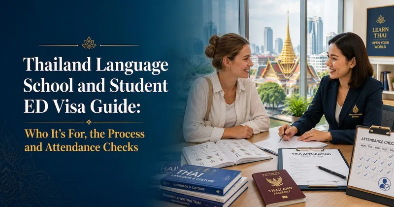 Thailand Language School and Student ED Visa Guide: Who It's For, the Process and Attendance Checks