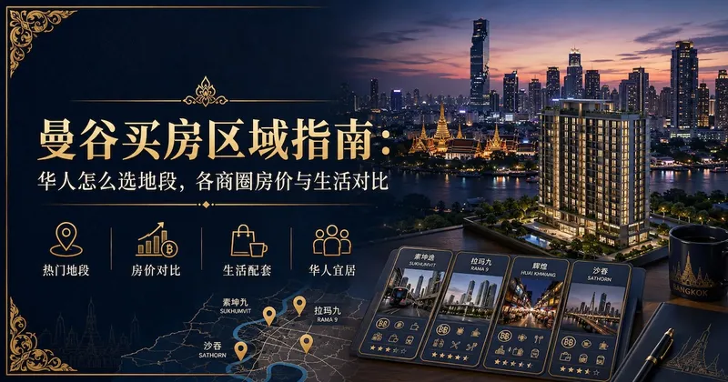曼谷买房区域指南:华人怎么选地段,各商圈房价与生活对比