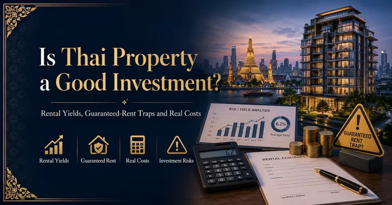 Is Thai Property a Good Investment? Rental Yields, Guaranteed-Rent Traps and Real Costs