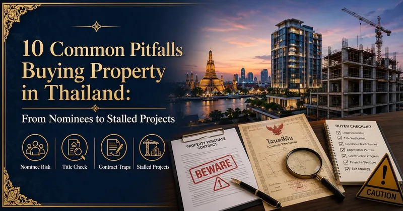 10 Common Pitfalls Buying Property in Thailand: From Nominees to Stalled Projects