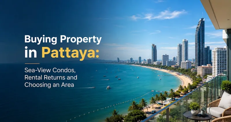 Buying Property in Pattaya: Sea-View Condos, Rental Returns and Choosing an Area