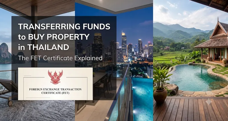 Transferring Funds to Buy Property in Thailand: The FET Certificate Explained