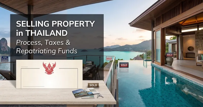 Selling Property in Thailand: Process, Taxes and Repatriating Funds