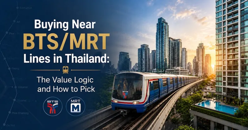 Buying Near BTS/MRT Lines in Thailand: The Value Logic and How to Pick