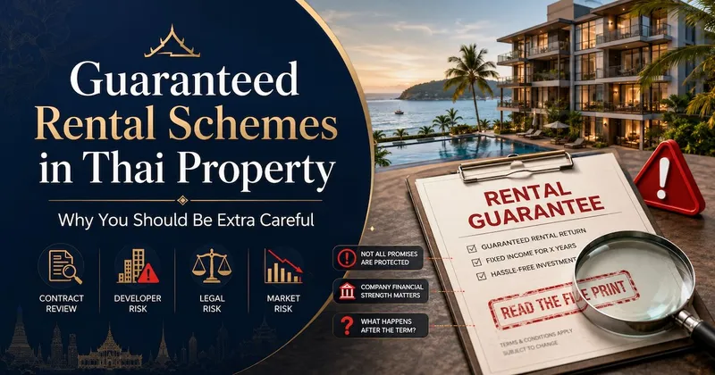 Guaranteed Rental Schemes in Thai Property: Why You Should Be Extra Careful