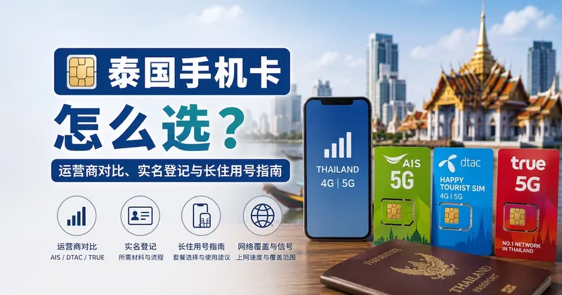 SIM Cards and Mobile Plans in Thailand: Operators, Registration and Keeping Your Number
