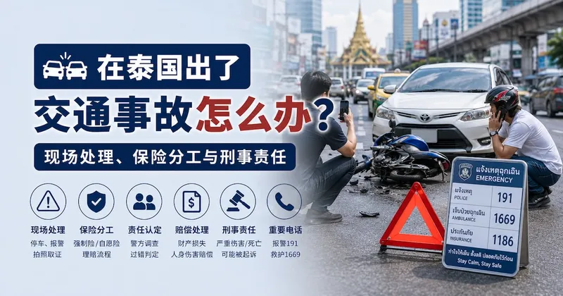 Traffic Accidents in Thailand: Scene Protocol, Insurance Roles and Criminal Liability