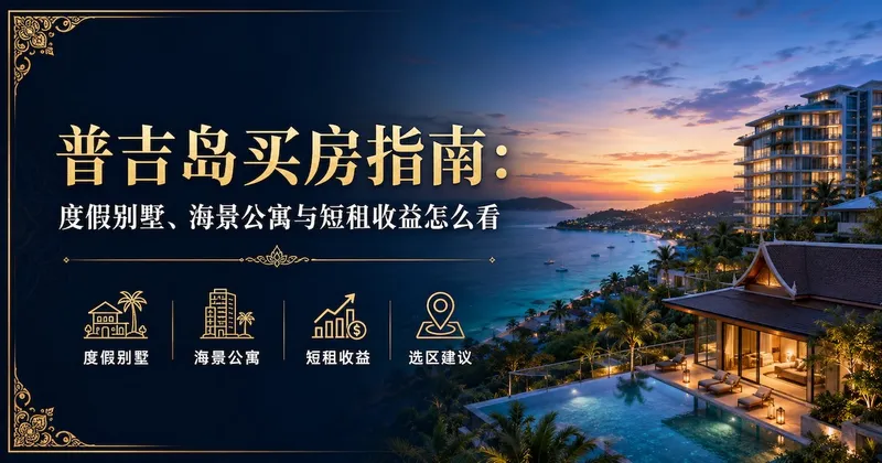 普吉岛买房指南:度假别墅、海景公寓与短租收益怎么看