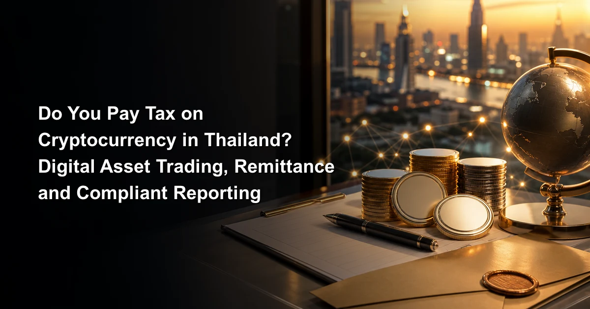 Do You Pay Tax on Cryptocurrency in Thailand? Digital Asset Trading, Remittance and Compliant Reporting