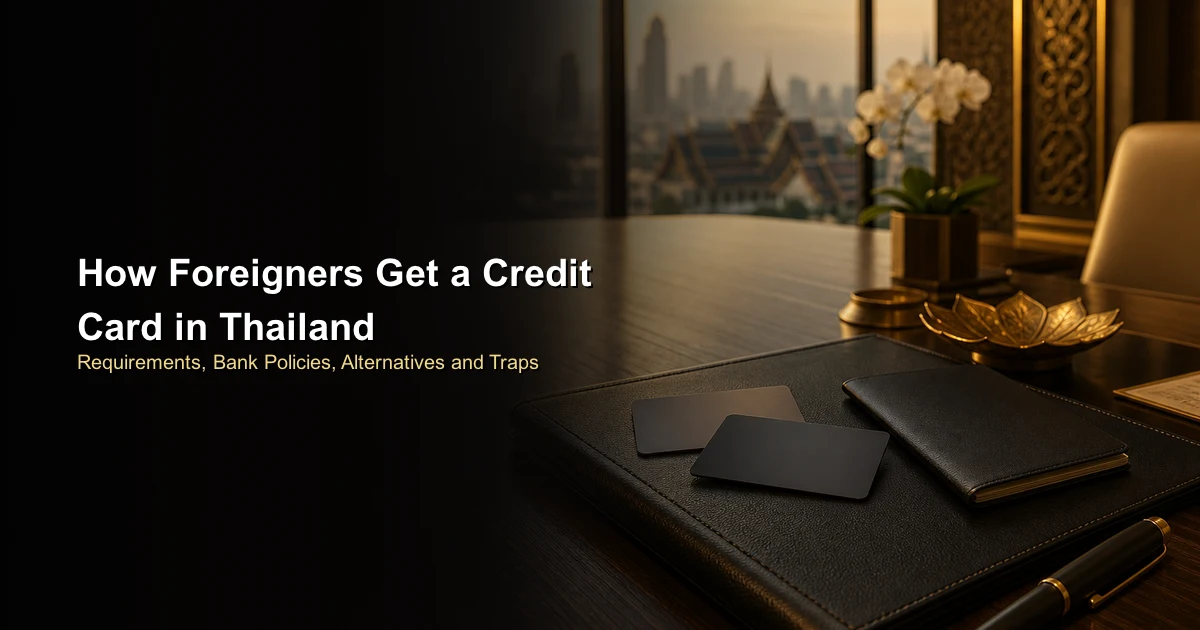 How Foreigners Get a Credit Card in Thailand: Requirements, Bank Policies, Alternatives and Traps