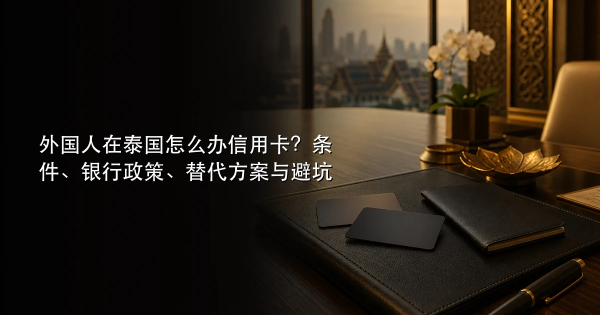 外国人在泰国怎么办信用卡?条件、银行政策、替代方案与避坑