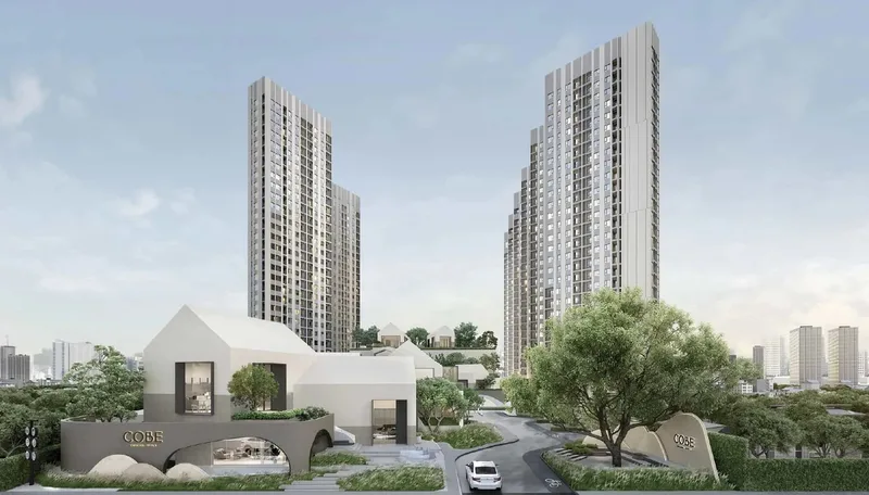 Cobe 拉查达，拉玛9区，33平米，1卧1卫，生活便利 26年Q2交房 3
